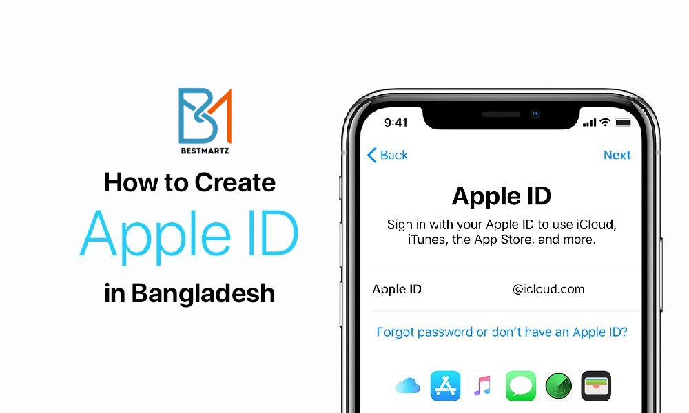 How to Create Apple ID in Bangladesh (iPhone, iPad, Mac, Windows & Web)